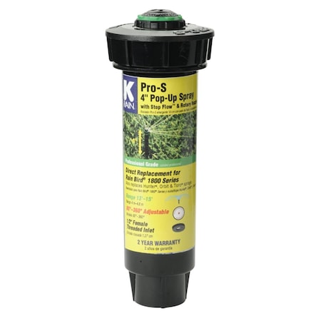 K-Rain 4 in. Pop-up Adjustable Pro Spray 7016779
